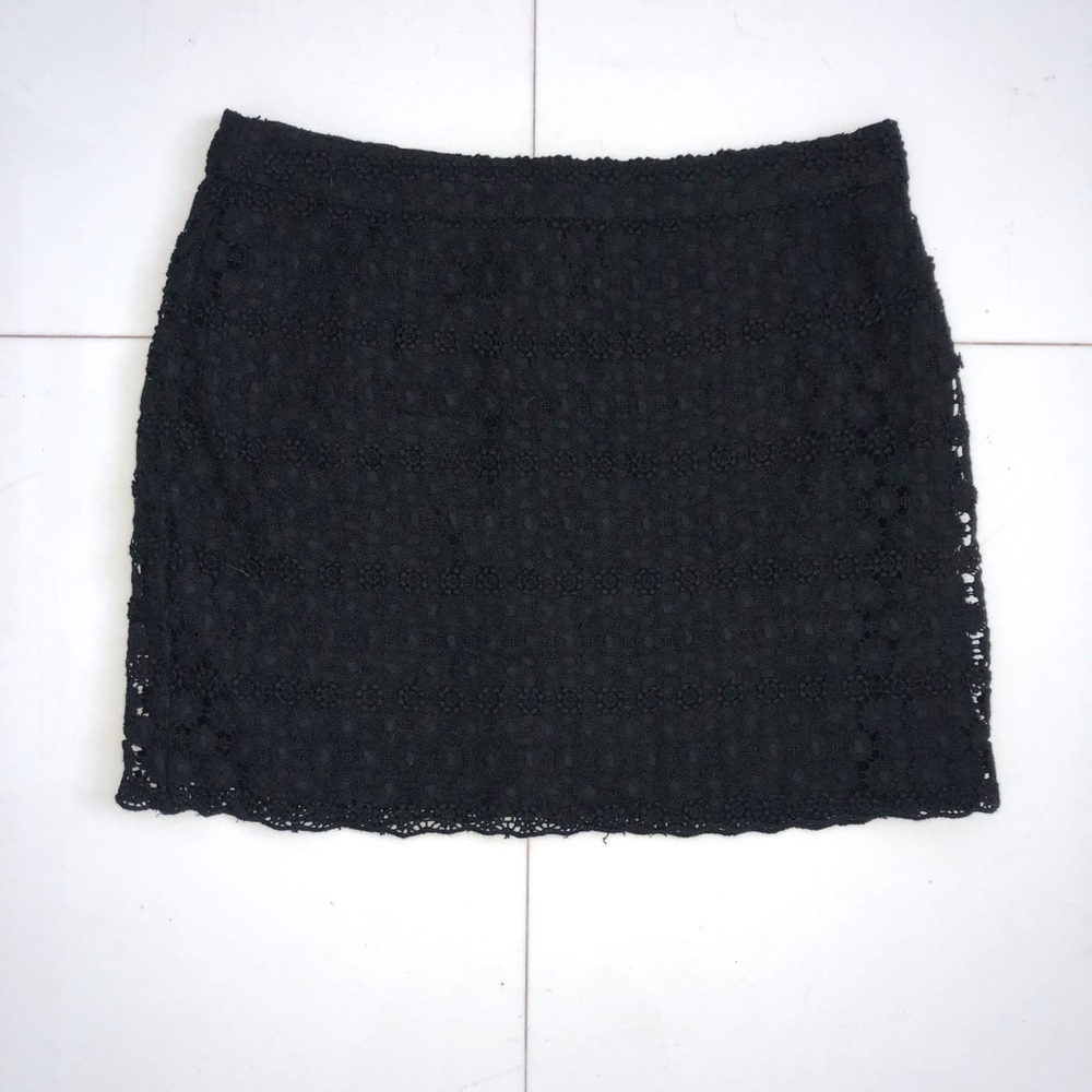 Black Lace Skirt